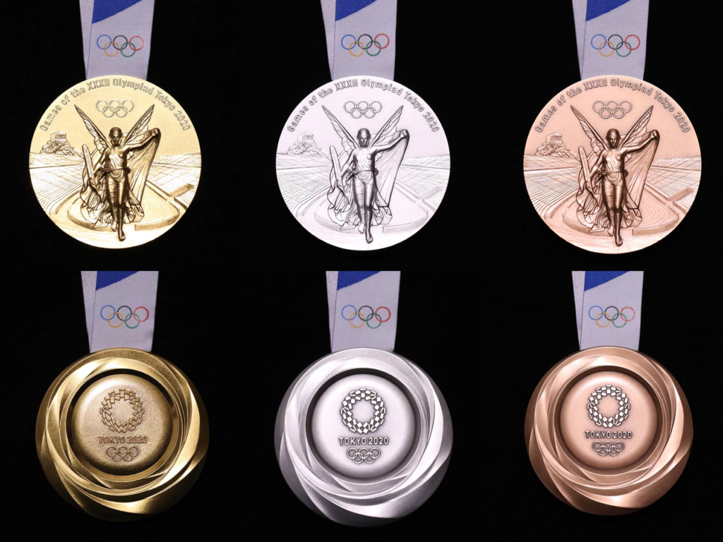 Ya están listas las Medallas para Juegos Olímpicos TOKIO 2020 - 91 DAT