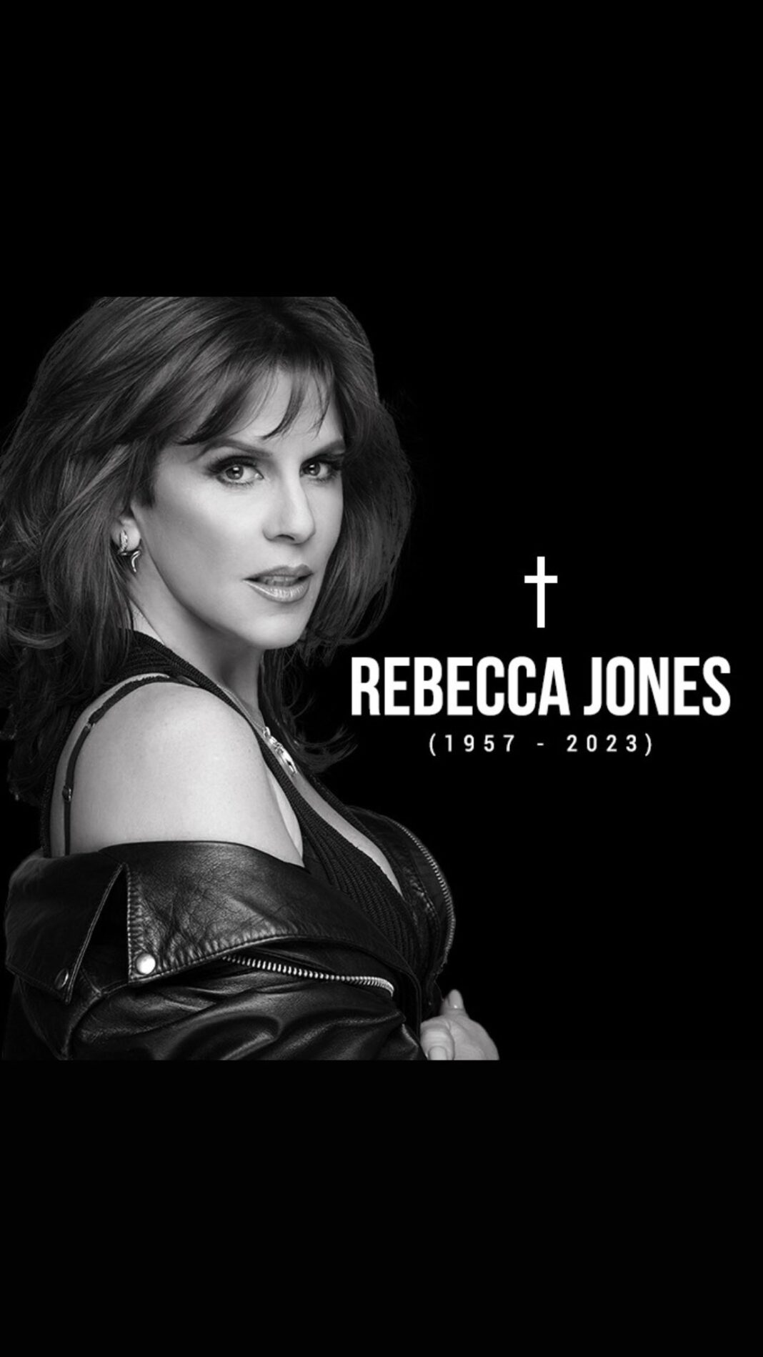 Murió la actriz Rebecca Jones a los 65 años 91 DAT